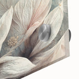 Delicate Floral Living Room Wall Art – Modern Canvas & Print