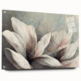 Delicate Floral Living Room Wall Art – Modern Canvas & Print