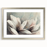 Delicate Floral Living Room Wall Art – Modern Canvas & Print