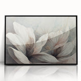 Delicate Floral Living Room Wall Art – Modern Canvas & Print