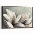 Delicate Floral Living Room Wall Art – Modern Canvas & Print
