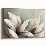 Delicate Floral Living Room Wall Art – Modern Canvas & Print