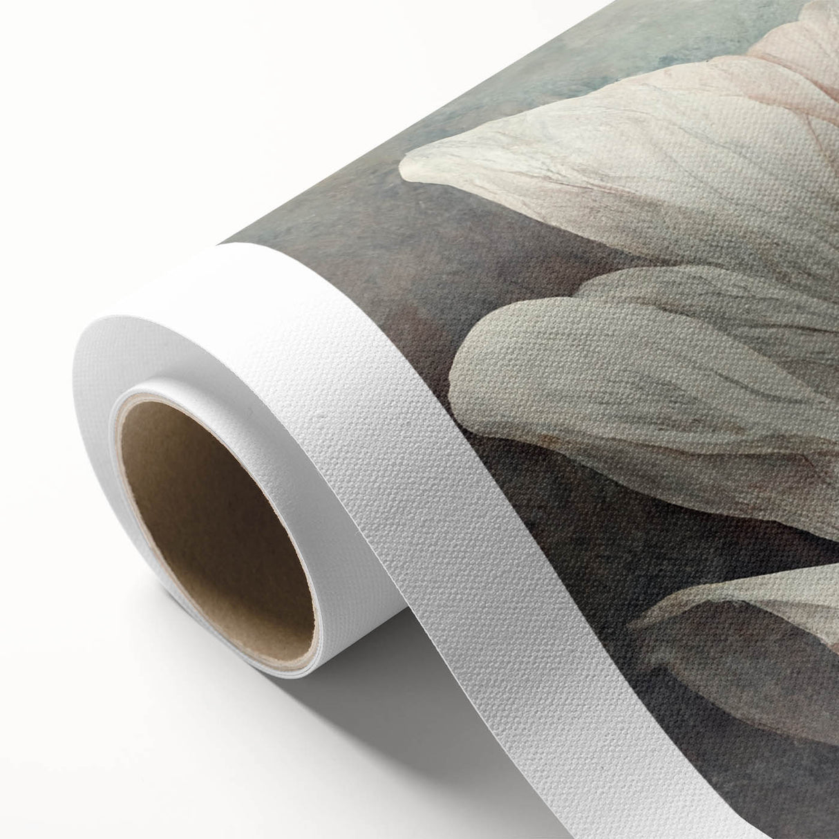 Delicate Floral Living Room Wall Art – Modern Canvas & Print