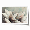 Delicate Floral Living Room Wall Art – Modern Canvas & Print