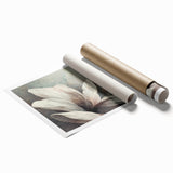 Delicate Floral Living Room Wall Art – Modern Canvas & Print