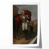 Neoclassical Art Prints: Portrait of Second Lieutenant Charles Legrand