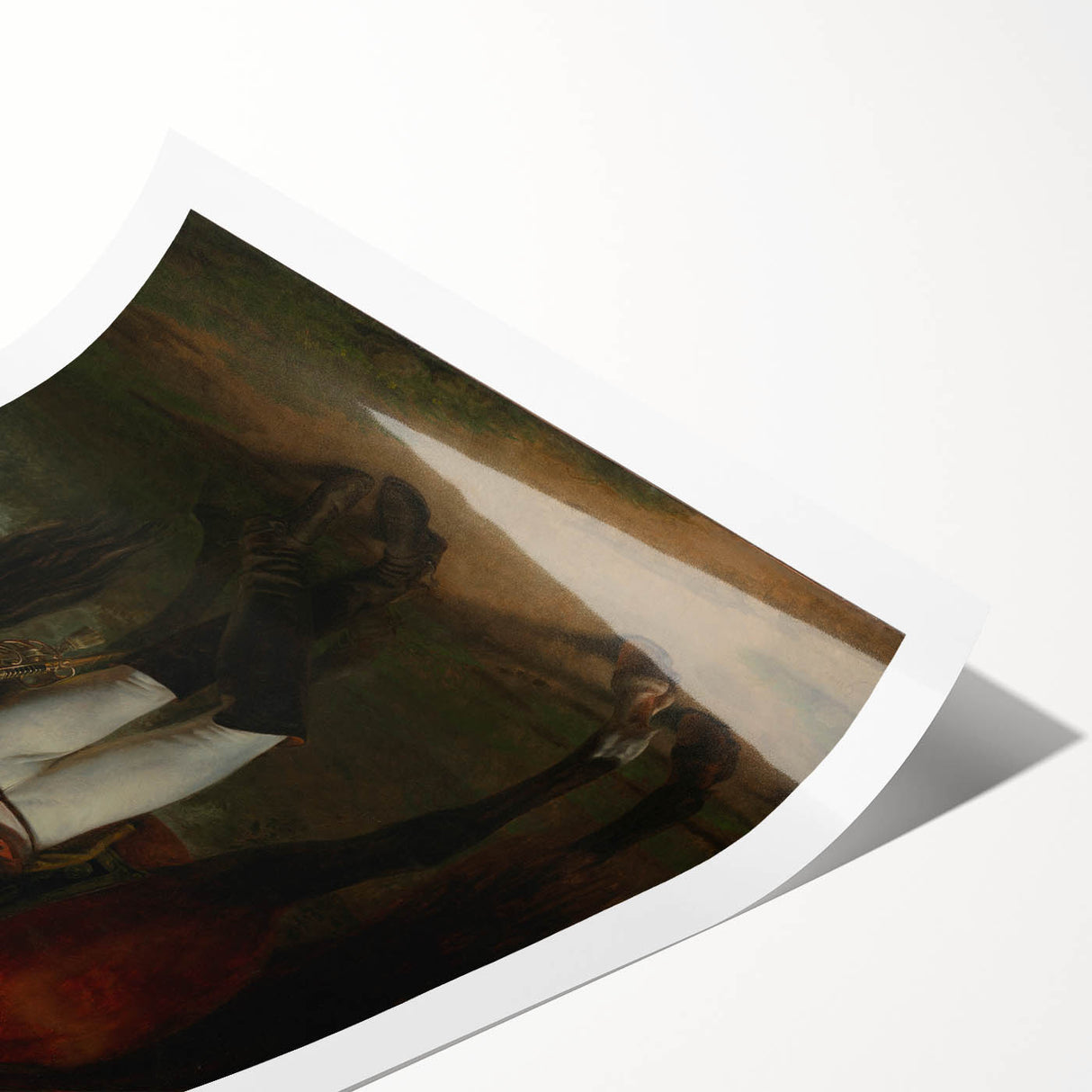 Neoclassical Art Prints: Portrait of Second Lieutenant Charles Legrand