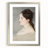 Impressionist Portrait Wall Art - Classic French Style by Manet Print