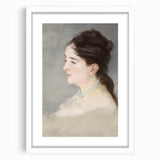 Impressionist Portrait Wall Art - Classic French Style by Manet Print