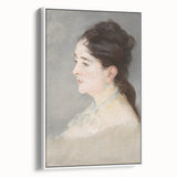 Impressionist Portrait Wall Art - Classic French Style by Manet Print