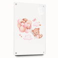 Children’s Wall Decor - Floating Teddy Bear Kids Room Art