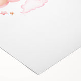 Children’s Wall Decor - Floating Teddy Bear Kids Room Art