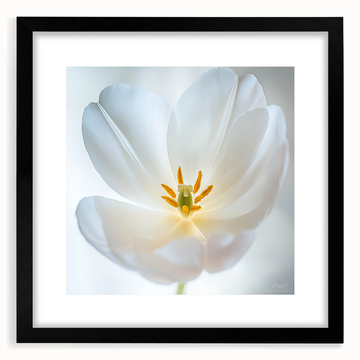 Extra large, textured abstract art print featuring vibrant floral motifs on a framed canvas, ideal for living room decor.