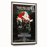 Ghostbusters Retro Movie Poster - Vintage 80s Supernatural Art Print