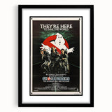 Ghostbusters Retro Movie Poster - Vintage 80s Supernatural Art Print