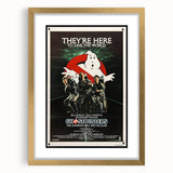 Ghostbusters Retro Movie Poster - Vintage 80s Supernatural Art Print