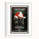 Ghostbusters Retro Movie Poster - Vintage 80s Supernatural Art Print