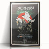 Ghostbusters Retro Movie Poster - Vintage 80s Supernatural Art Print