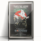Ghostbusters Retro Movie Poster - Vintage 80s Supernatural Art Print