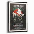 Ghostbusters Retro Movie Poster - Vintage 80s Supernatural Art Print