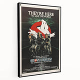 Ghostbusters Retro Movie Poster - Vintage 80s Supernatural Art Print