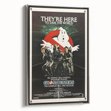 Ghostbusters Retro Movie Poster - Vintage 80s Supernatural Art Print