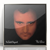Phil Collins No Jacket Required Retro Wall Art – Vintage Canvas Print