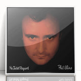 Phil Collins No Jacket Required Retro Wall Art – Vintage Canvas Print