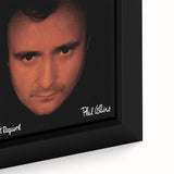 Phil Collins No Jacket Required Retro Wall Art – Vintage Canvas Print
