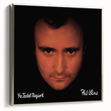 Phil Collins No Jacket Required Retro Wall Art – Vintage Canvas Print