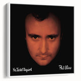 Phil Collins No Jacket Required Retro Wall Art – Vintage Canvas Print