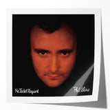 Phil Collins No Jacket Required Retro Wall Art – Vintage Canvas Print