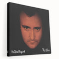 Phil Collins No Jacket Required Retro Wall Art – Vintage Canvas Print
