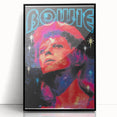 Vintage David Bowie Space Oddity Poster - Retro Music Wall Art