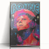 Vintage David Bowie Space Oddity Poster - Retro Music Wall Art