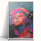 Vintage David Bowie Space Oddity Poster - Retro Music Wall Art