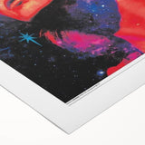 Vintage David Bowie Space Oddity Poster - Retro Music Wall Art