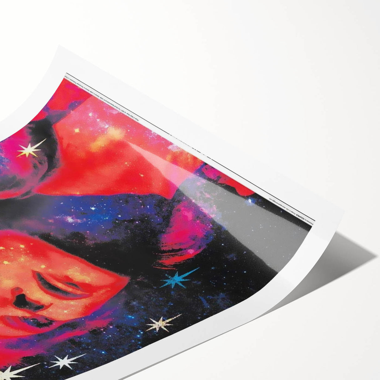 Vintage David Bowie Space Oddity Poster - Retro Music Wall Art