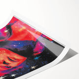 Vintage David Bowie Space Oddity Poster - Retro Music Wall Art