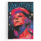Vintage David Bowie Space Oddity Poster - Retro Music Wall Art
