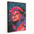 Vintage David Bowie Space Oddity Poster - Retro Music Wall Art
