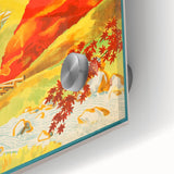 Vintage Japan Travel Poster | Autumn at Yunoyama Onsen Art Print