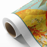 Vintage Japan Travel Poster | Autumn at Yunoyama Onsen Art Print