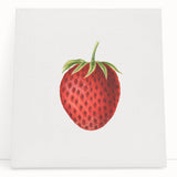 Vintage Botanical Strawberry Print | Realism Strawberry Art Illustration