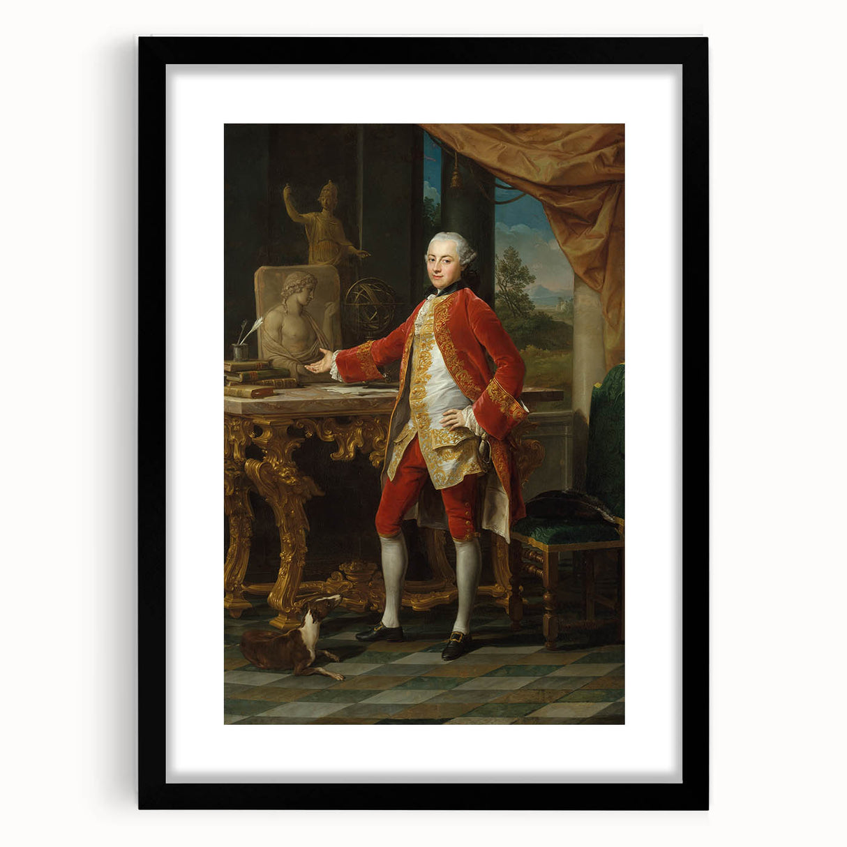 Pompeo Batoni’s Portrait of a Young Man: Classic Renaissance Decor