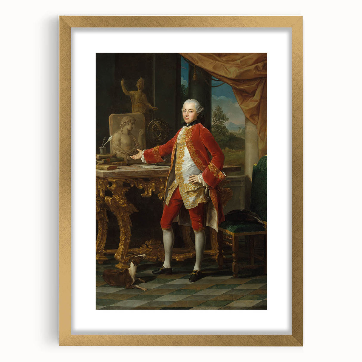 Pompeo Batoni’s Portrait of a Young Man: Classic Renaissance Decor