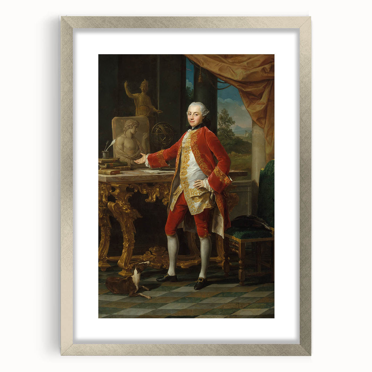 Pompeo Batoni’s Portrait of a Young Man: Classic Renaissance Decor