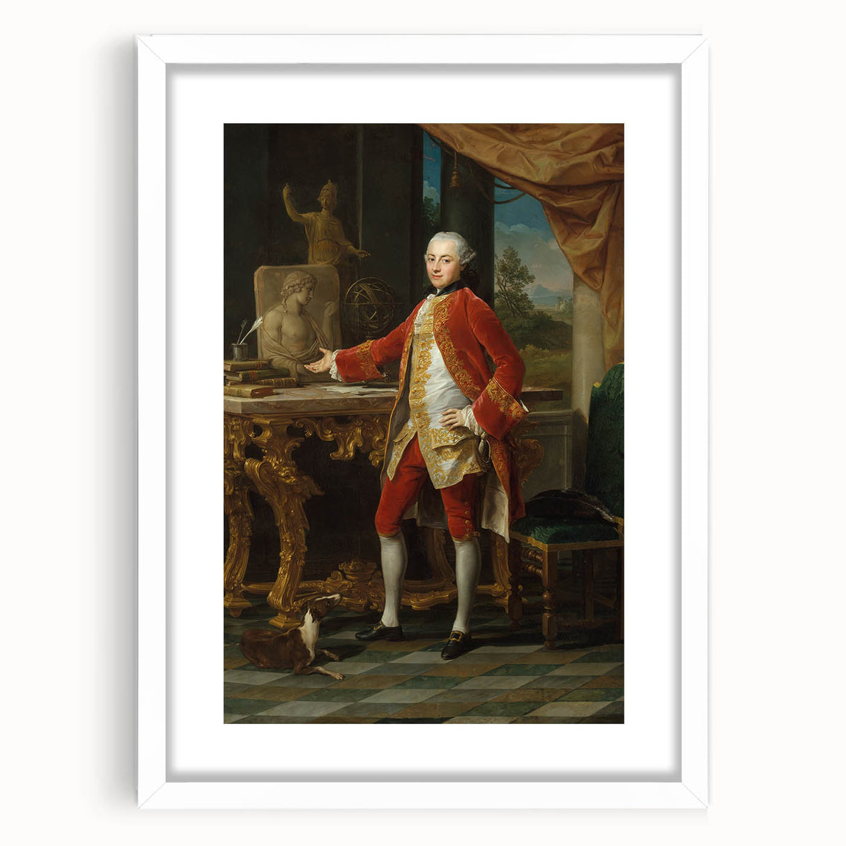 Pompeo Batoni’s Portrait of a Young Man: Classic Renaissance Decor