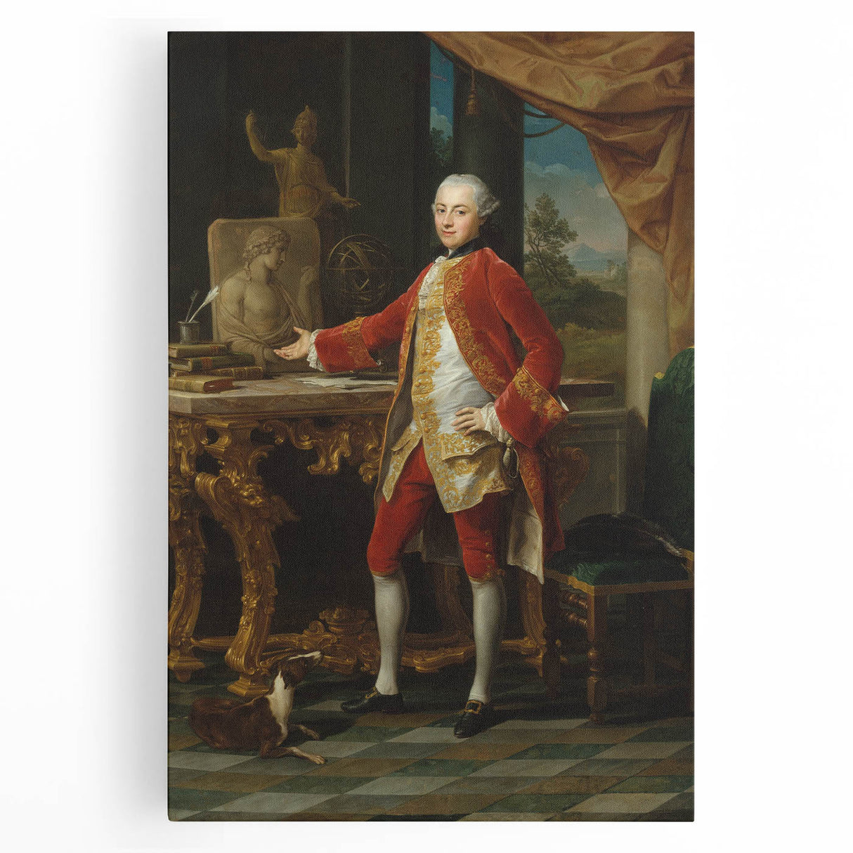 Pompeo Batoni’s Portrait of a Young Man: Classic Renaissance Decor