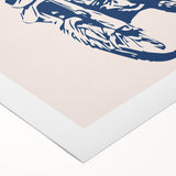 Motocross Rider Wall Art - Boys Room Wall Art Kids Wall Art Prints